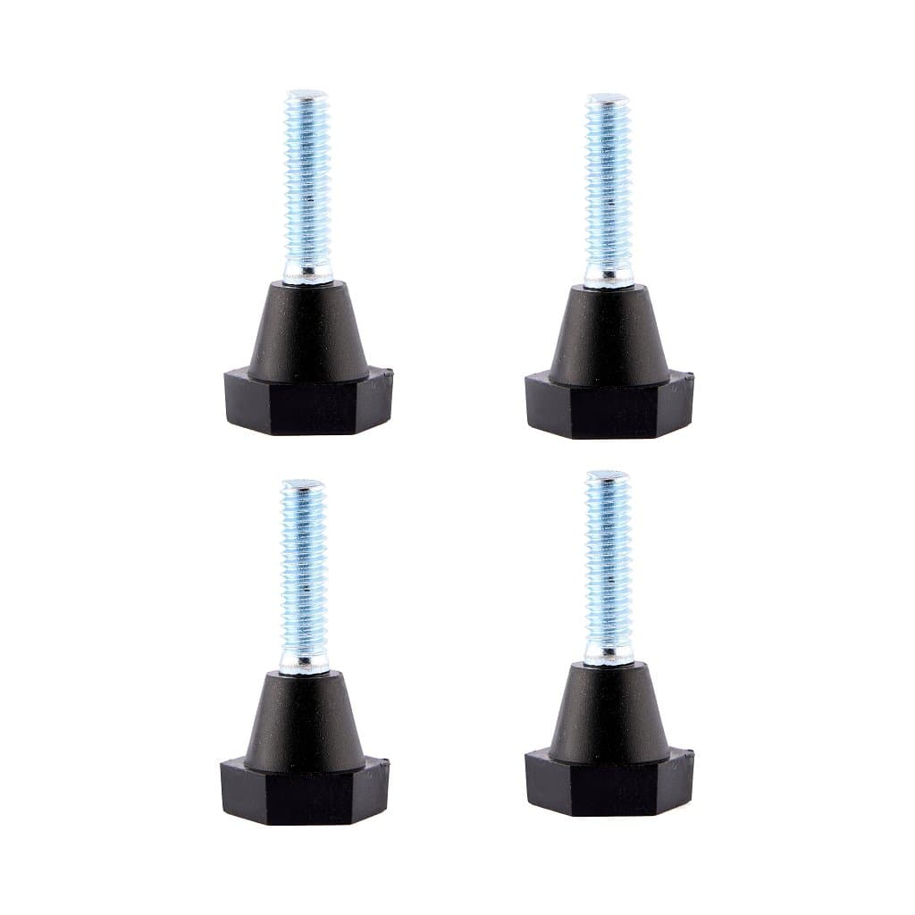 MESH STANDARD 2.0直立碳鋼柱調節腳18W x 18D x 42Hmm (4個裝) - 黑色