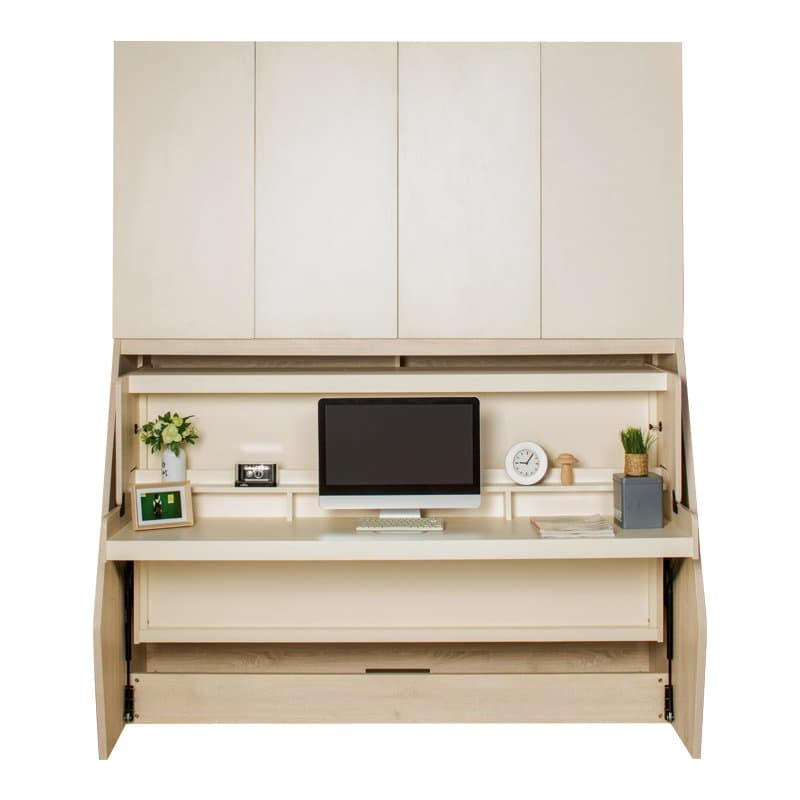 TRANSFORMER 2.0 TFII-DESK-W 多功能單人床連書檯及衣櫃2000W x 1060D x 2440Hmm