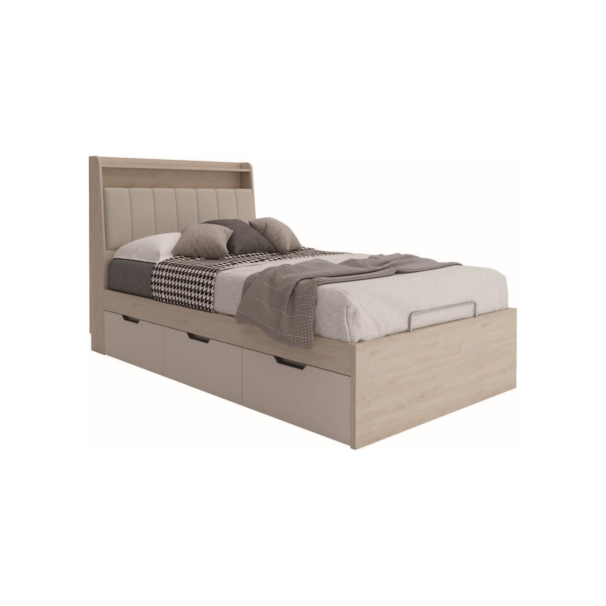 RED APPLE紅蘋果 E Series TR825-P7A 仿皮屏三櫃桶雙人床(訂造)1236W x2028D x 1180Hmm