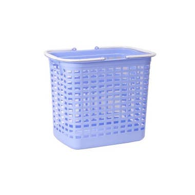 長方形塑膠污衣籃450W x 320D x 400Hmm - 藍色