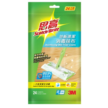 3M思高地板清潔消毒抹布 (24片裝)