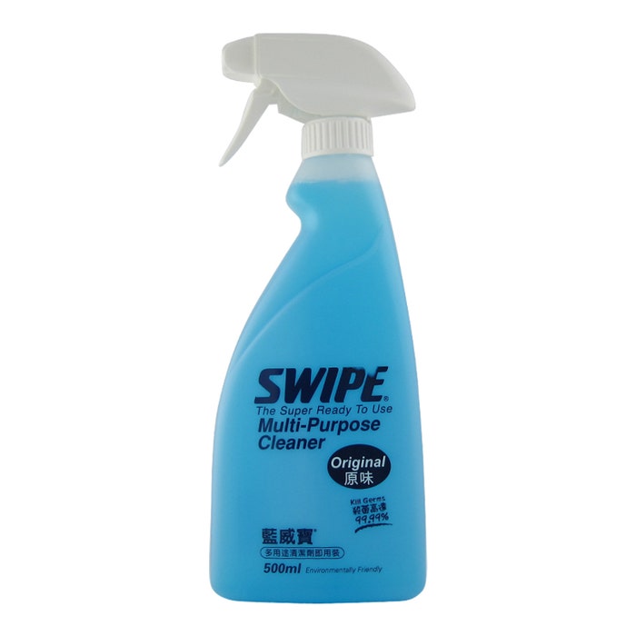 Swipe威寶多用途濃縮清潔劑即用裝500ml  - 藍配原味