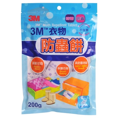 3M衣物防蟲餅 200g