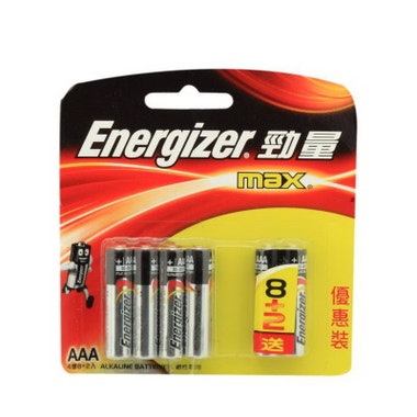 (171888)Energizer勁量3A 鹼性電(8+2粒裝)