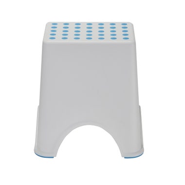 KEYWAY台灣製舒適止滑凳 395W x 295D x 306Hmm - 白色配藍色