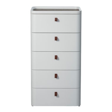 ROYAL日本製5層塑膠層櫃 545W x 410D x 1075Hmm - 白色