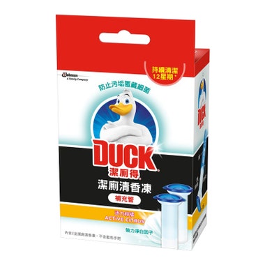 墨西哥製潔廁得潔廁清香凍補充裝,38g,2件裝,活力柑橘