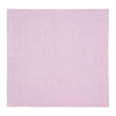 SOHO NOVO 全棉淨色方巾350W x 350Dmm - 粉紅色