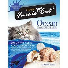 Fussie Cat高竇貓礦物砂10L - 海洋味