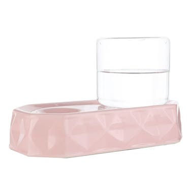 Peg Cat-不濕咀陶瓷飲水器- 粉紅色
