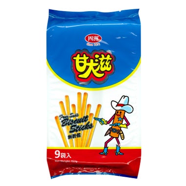 四洲家庭裝甘大滋餅乾條 17g (9包裝)