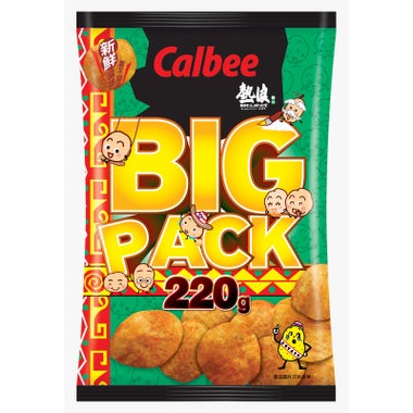 卡樂B薯片(激量裝) 220g - 熱浪香辣味