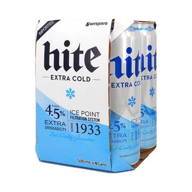 海特 EXTRA COLD 1933 啤酒 500ml (4罐裝)