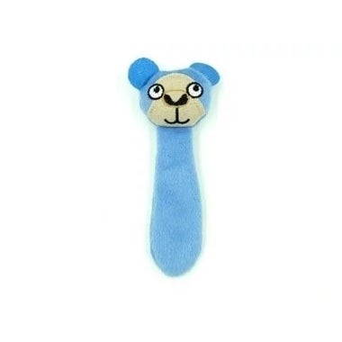 Billipets -  猴子頭長尾貓草玩具- 藍色