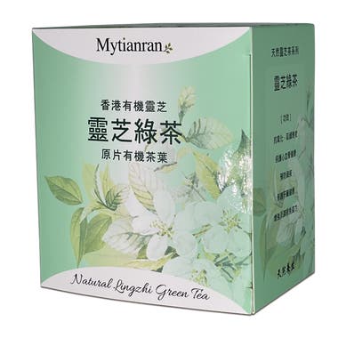 Mytianran天然養生有機靈芝綠茶 D015-08 (10包裝)