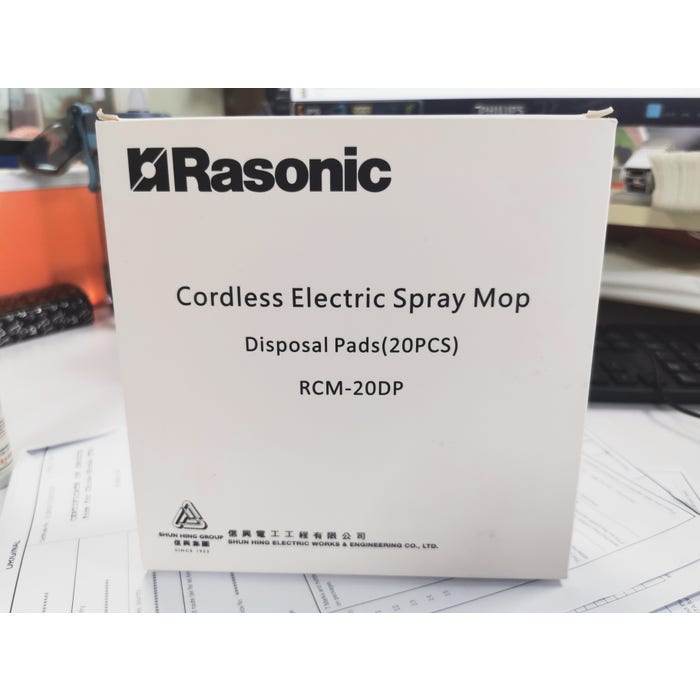 Rasonic樂信牌除塵紙RCM-20DP(20張裝)(適用於RCM-F51WB)