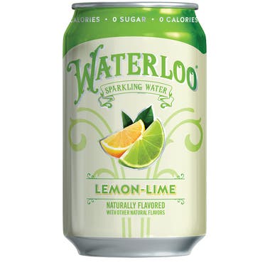 Waterloo無糖有氣水355ml - 青檸味