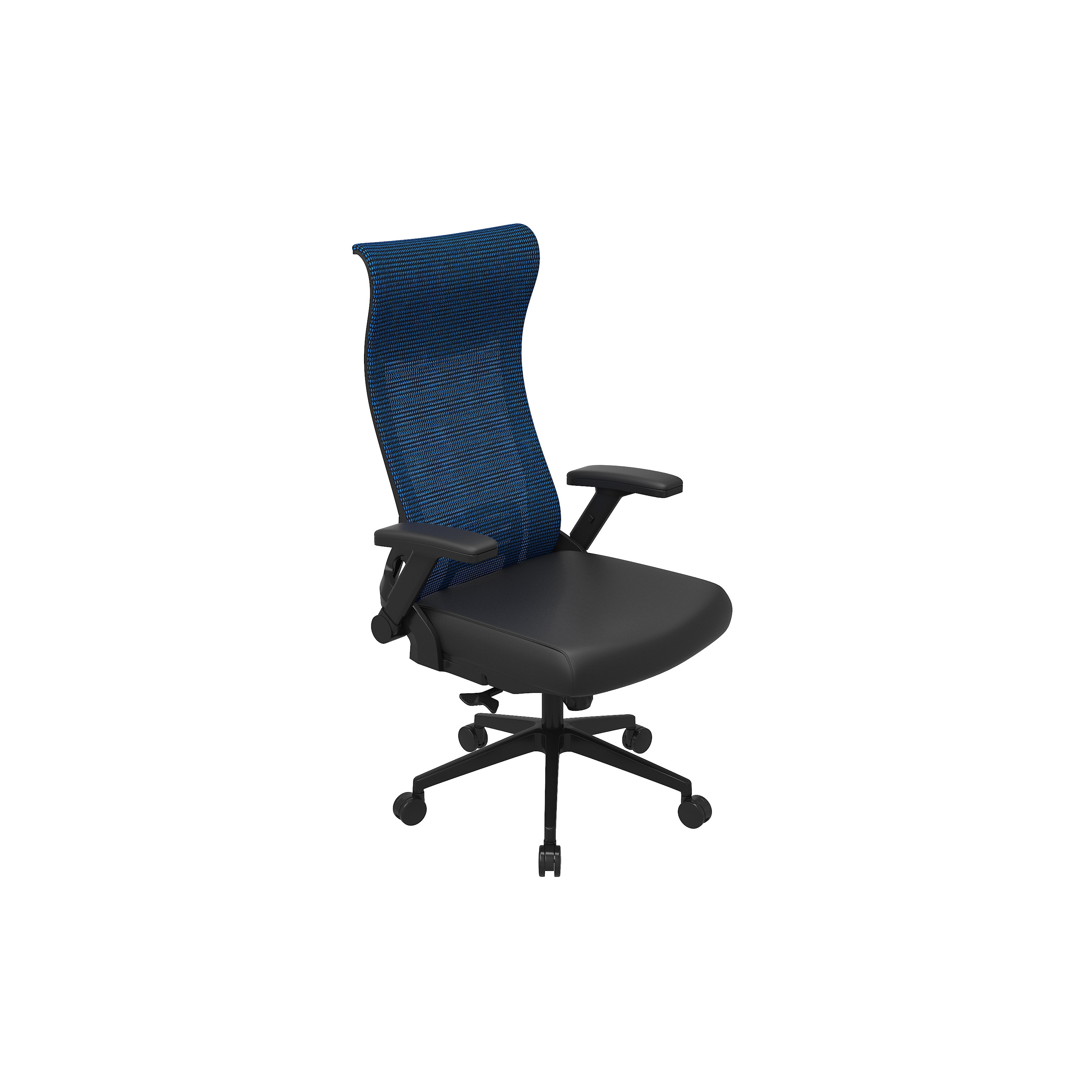 CARLO High Mesh Back Office Chair with Armrest 715W x 700D x 1140 1220Hmm Pricerite Online Shop
