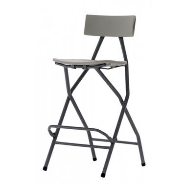 Alvarstool ZN-PC019-GG可摺高腳椅 - 灰色(2425)