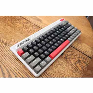 DURGOD Taurus K310 104鍵背光系列有綫機械鍵盤(Cherry 紅軸)-深灰色
